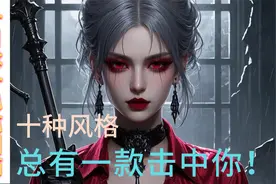 AI美女千娇百媚，十种风格总有一款击中你！视频封面