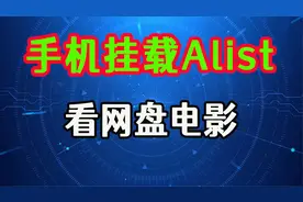 手机挂载alist，手机挂载阿里云盘资源，看网盘/云盘里的电影视频封面
