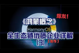 鸿蒙全产业链合作优质企业详细介绍，未来有望成长10倍潜力公司视频封面