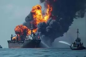 《美国增援燃料抵达以色列前线时被也门胡塞武装导弹摧毁-军事模