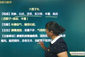 中药师-补气剂：六君子丸、香砂六君丸的组成和功能、主治病症视频封面