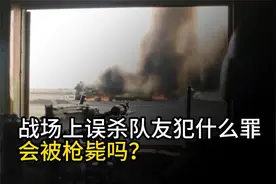战场误杀队友，犯什么罪，会被枪毙吗？