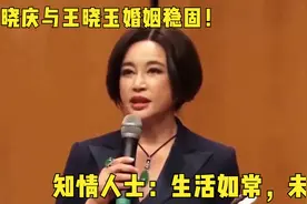 刘晓庆与王晓玉婚姻稳固！知情人士：生活如常，未离视频封面