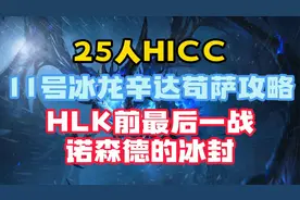 魔兽世界怀旧服:25人HICC攻略11号冰龙辛达苟萨