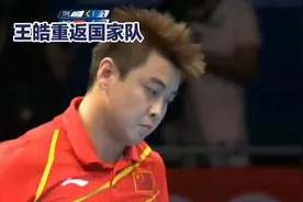 王皓重返国家队