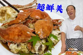 海鲜烧烤小菜葱姜炒蟹，教会你东北炒蟹绝招，掌握这个配方更鲜香