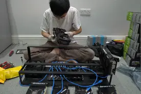 6张3090挖矿收益多少？显卡矿机组装教程，显卡挖矿超频教程视频封面