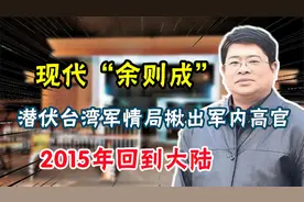现代“余则成”：潜伏台湾军情局揪出军内高官，2015年回到大陆视频封面