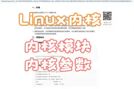 Linux内核-内核模块&内核参数视频封面