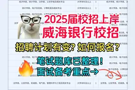 应届生进威海银行有什么条件？如何报名？笔面试考点梳理