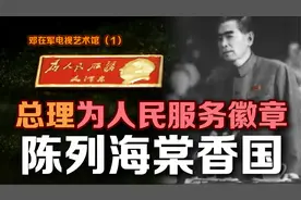 司马南：邓在军电视艺术馆①总理为人民服务徽章，陈列海棠香国视频封面