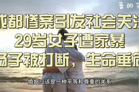 成都惨案引发社会关注：29岁女子遭家暴，肠子被打断，生命垂危视频封面