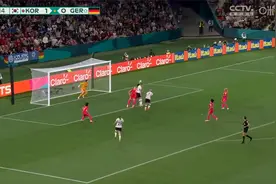 1-1！韩国女足vs德国女足，德国女足边路传中头球扳平比分视频封面