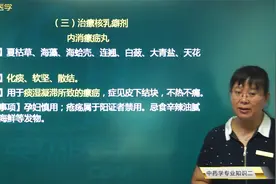 中成药-治瘰核乳癖剂：内消瘰疬丸、小金丸的功能和主治病症视频封面
