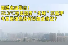 72.3℃地表温度“炙烤”江浙沪，今夏最强热浪何以如此疯狂？