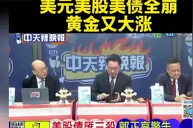 美元美股美债全崩，黄金又大涨！！！来自郭正亮蔡正元的观察点！