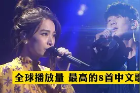 461. 全球播放量最高的8首中文歌曲，最后一首火遍全球，你