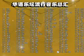 华语40年流行经典歌单101-125