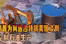 特朗普为何选沙特搞美俄谈判，要控制石油生产，或对我国不利视频封面