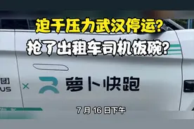 迫于压力武汉停运？萝卜快跑辟谣，抢了出租车，网约车司机饭碗？视频封面