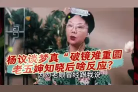 杨议谈梦真“破镜难重圆”，老五婶知晓后啥反应？