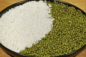 原来把绿豆和糯米放一起这么好吃，奶奶一辈的做法，上桌秒光盘