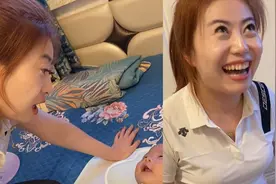 宝宝第一声就叫“大姨”，把大姨激动坏了，网友：等啥呢，掏兜吧