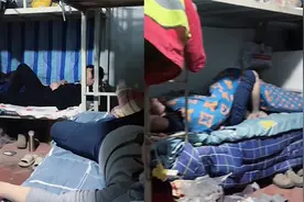 男子被工友呼噜吵得睡不着，声音此起彼伏堪比蛤蟆窝，听完绷不住视频封面