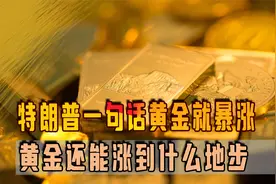 特朗普一句话黄金就暴涨，关税政策之下，黄金还能涨到什么地步视频封面