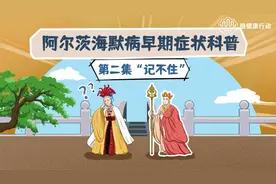 阿尔茨海默病早期症状系列科普视频发布，第二集：记不住视频封面