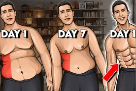 腰腹两侧赘肉多，层层叠叠似泳圈？6个动作轻松练出立体腹肌！