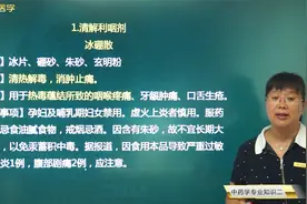 中成药：冰硼散、西瓜霜、复方鱼腥草片、六神丸的功效和主治病症视频封面