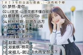 2023抖音最近火爆的20首流行歌曲，非常好听，第一首特别的熟悉