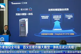 操作更加安全可靠 首义任度双脑大模型一体机在武汉亮相视频封面