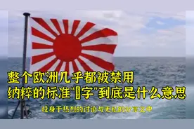 整个欧洲几乎都被禁用，纳粹的标准“卐字”到底是什么意思？视频封面