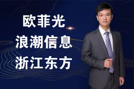 欧菲光，浪潮信息，浙江东方视频封面