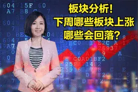 板块分析！下周哪些板块要上涨，哪些要面临回落？证券、有色？视频封面