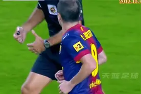 巅峰对决！12-13西甲巴萨VS皇马，梅罗国家德比巅峰一战