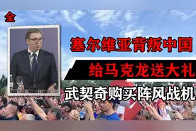 塞尔维亚背叛中国？给马克龙送大礼，武契奇迫切期待购买阵风战机视频封面