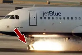 客机前起落架故障，机长展示教科书式着陆视频封面