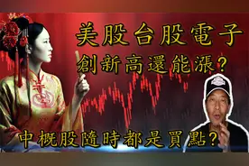 美股台股電子創新高還能漲? 中概股隨時都是買點?视频封面
