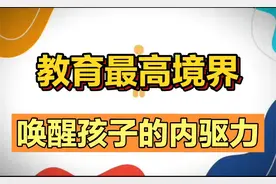 教育的最高境界，是唤醒孩子学习的内驱力，方法超简单！视频封面