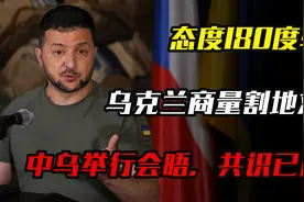 态度180度转弯，乌克兰商量割地求和，中乌举行会晤，共识已达成视频封面