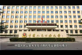 中国人民公安大学2024至2022年(河南)专业录取线情况分析视频封面