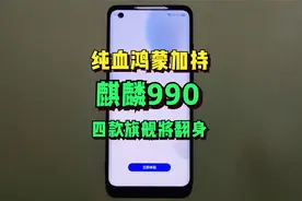 纯血鸿蒙加持，四款麒麟990旗舰有望翻身？视频封面