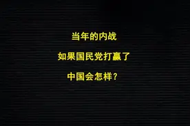 当年的内战，如果国民党打赢了，中国会怎样？