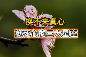 果断决然，换不来真心就死心的三大星座，理智清醒，绝不痴缠视频封面