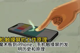 手机触摸屏的工作原理：从魔术板到iPhone触摸屏的发明历史和原理视频封面