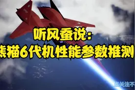 听风蚕说：熊猫6代机性能参数推测视频封面