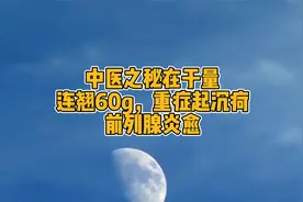 中医之秘在于量：连翘60g，重症起沉疴，前列腺炎愈视频封面